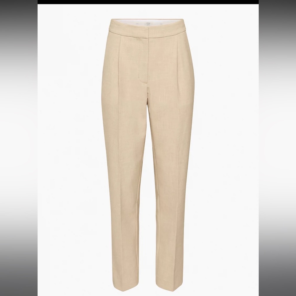Wilfred Ibiza Pant - Heather Oat Beige - size 00